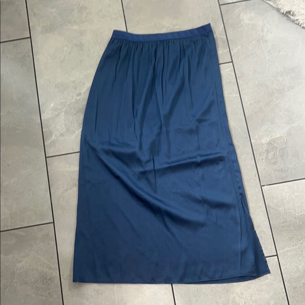 Elegant Navy Blue Women's Skirt